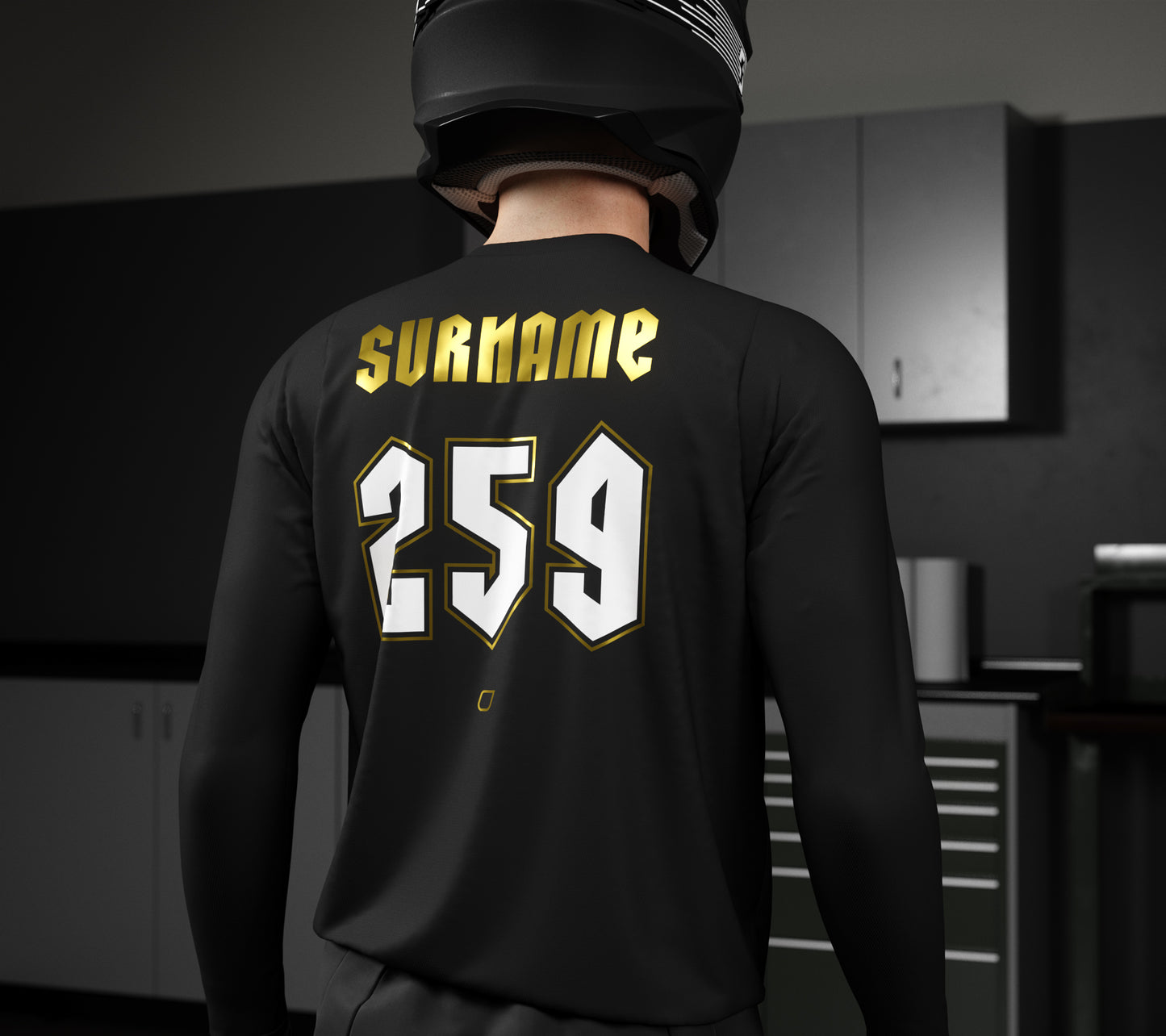 Jersey Prints - GOTHIC GOLD
