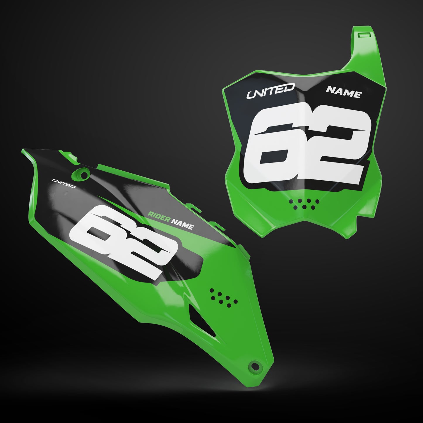 FACTORY - KAWASAKI | Number Plate Graphics