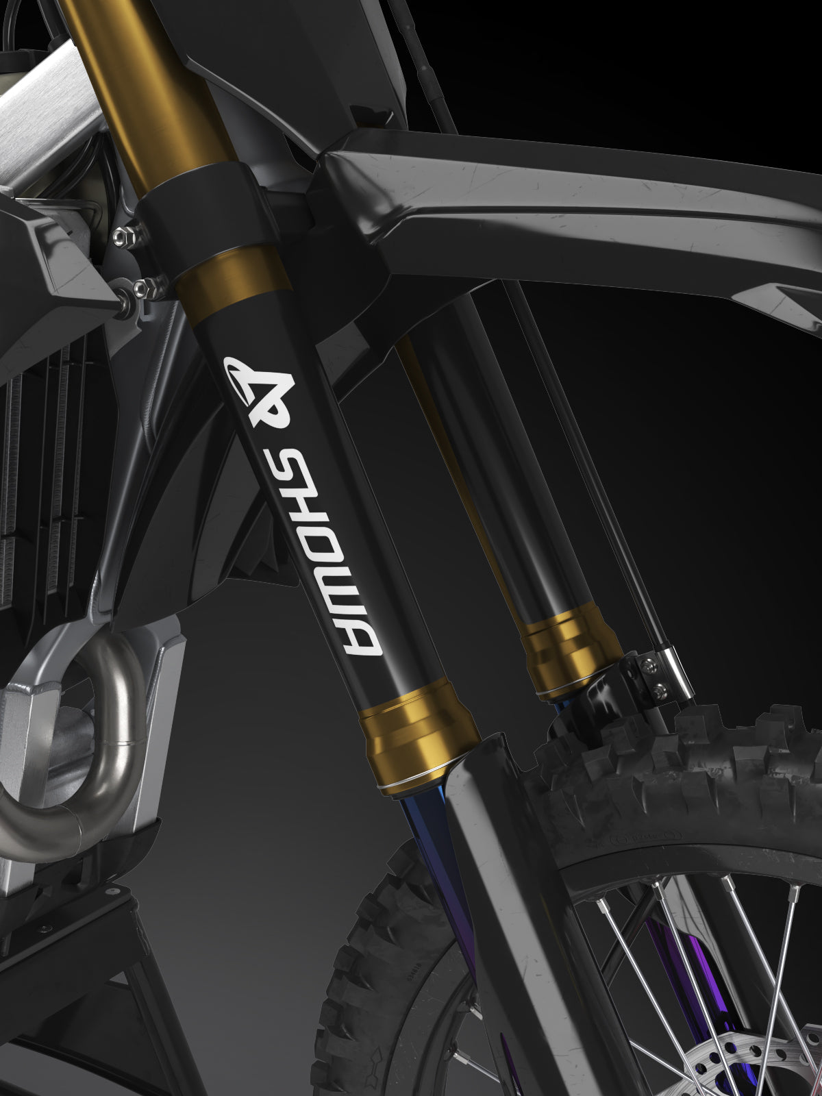 SHOWA Logo - Fork Wrap (Pair)