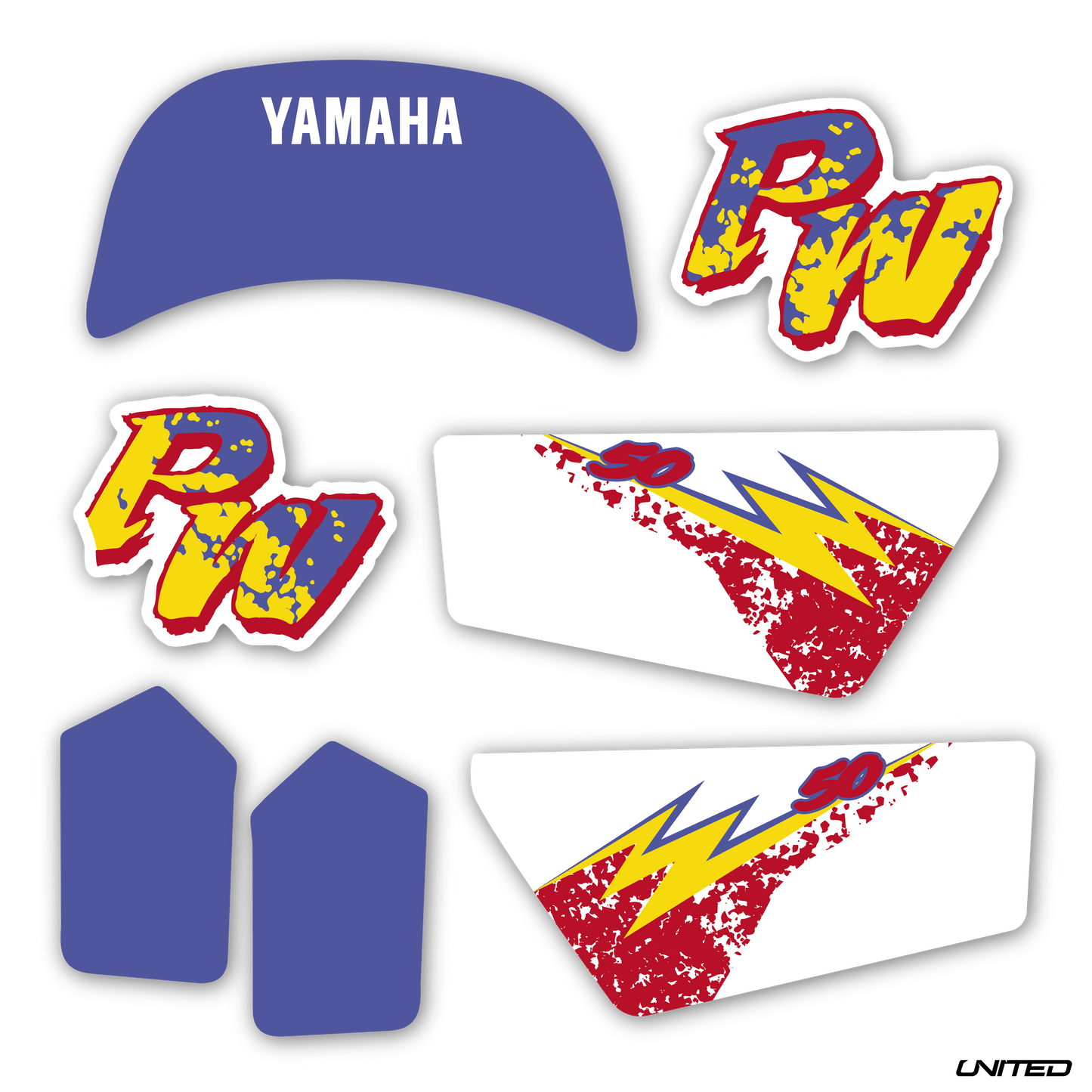 Yamaha 1994 PW50 Replica Graphics Kit