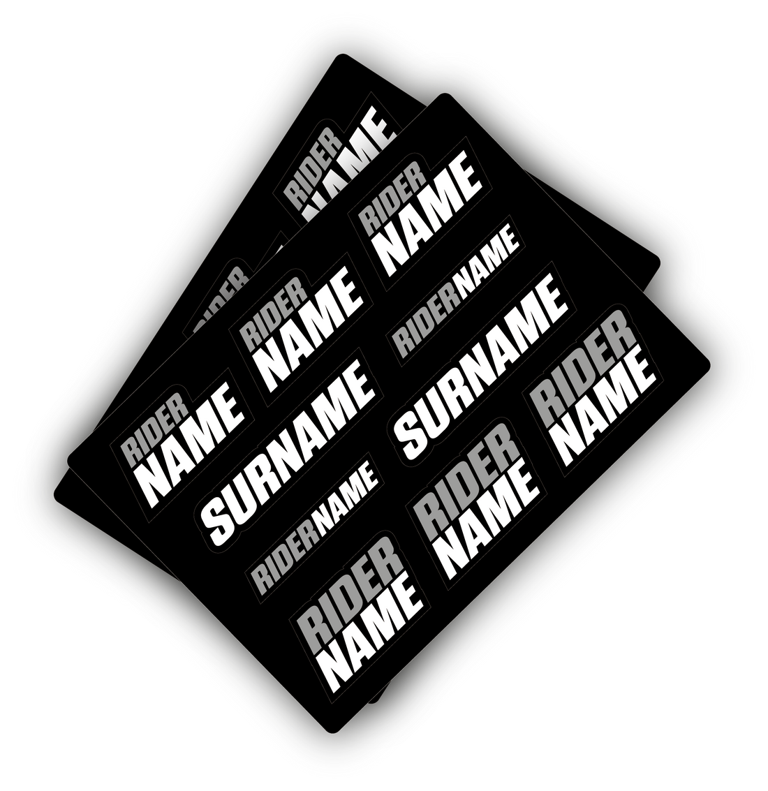 Rider I.D - Sticker Sheet – United Signage