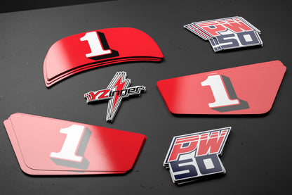 Yamaha 1985-87 PW50 Replica Graphics Kit