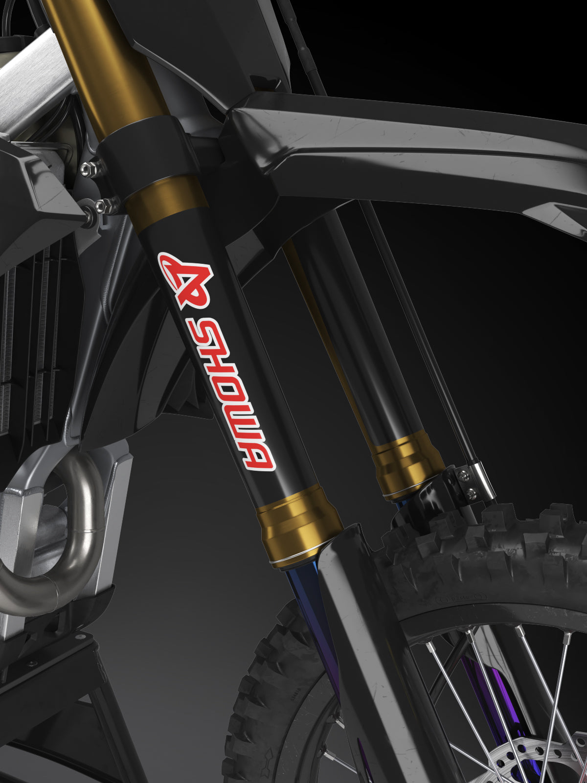 SHOWA Logo - Fork Wrap (Pair)
