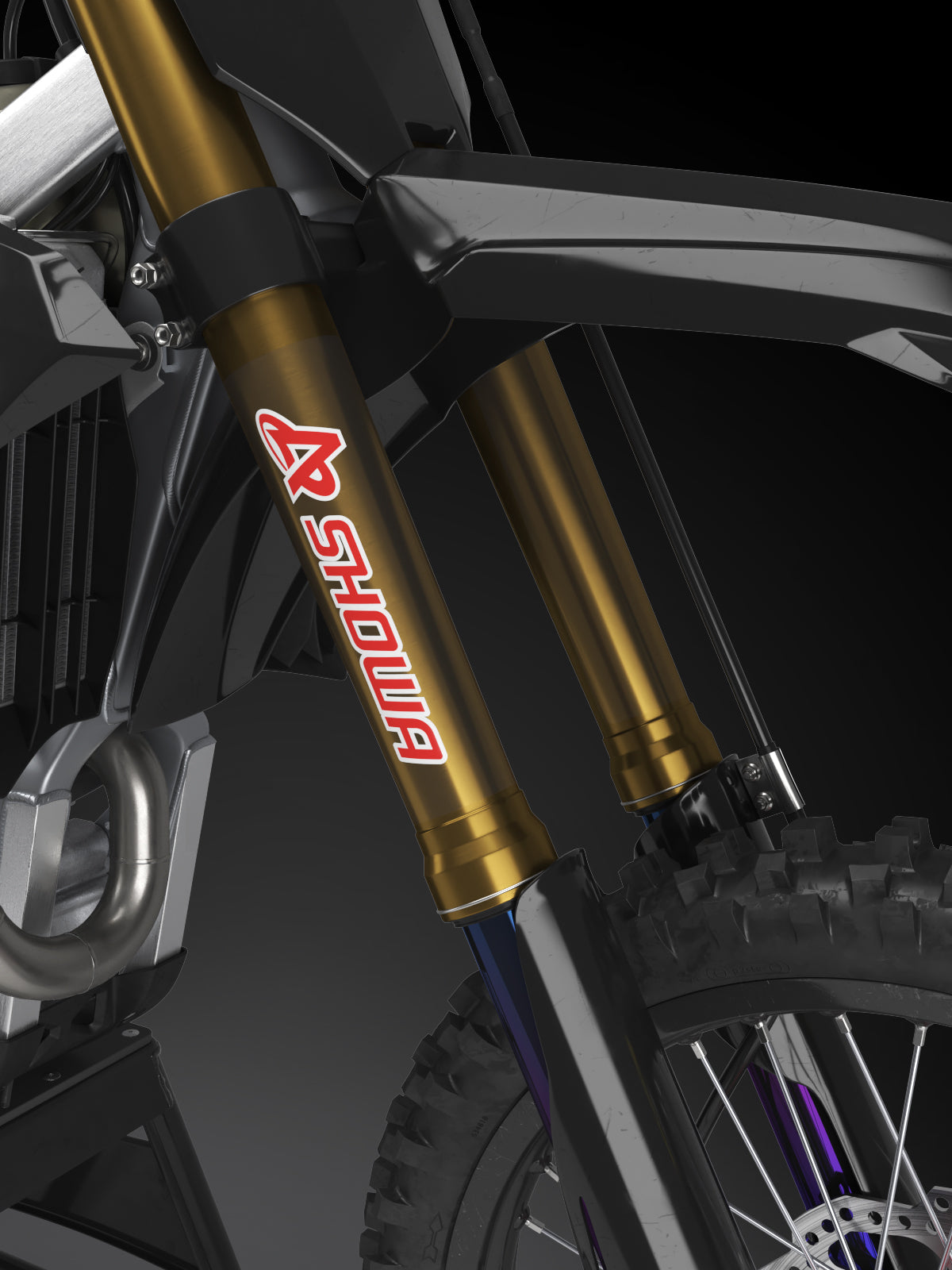 SHOWA Logo - Fork Wrap (Pair)