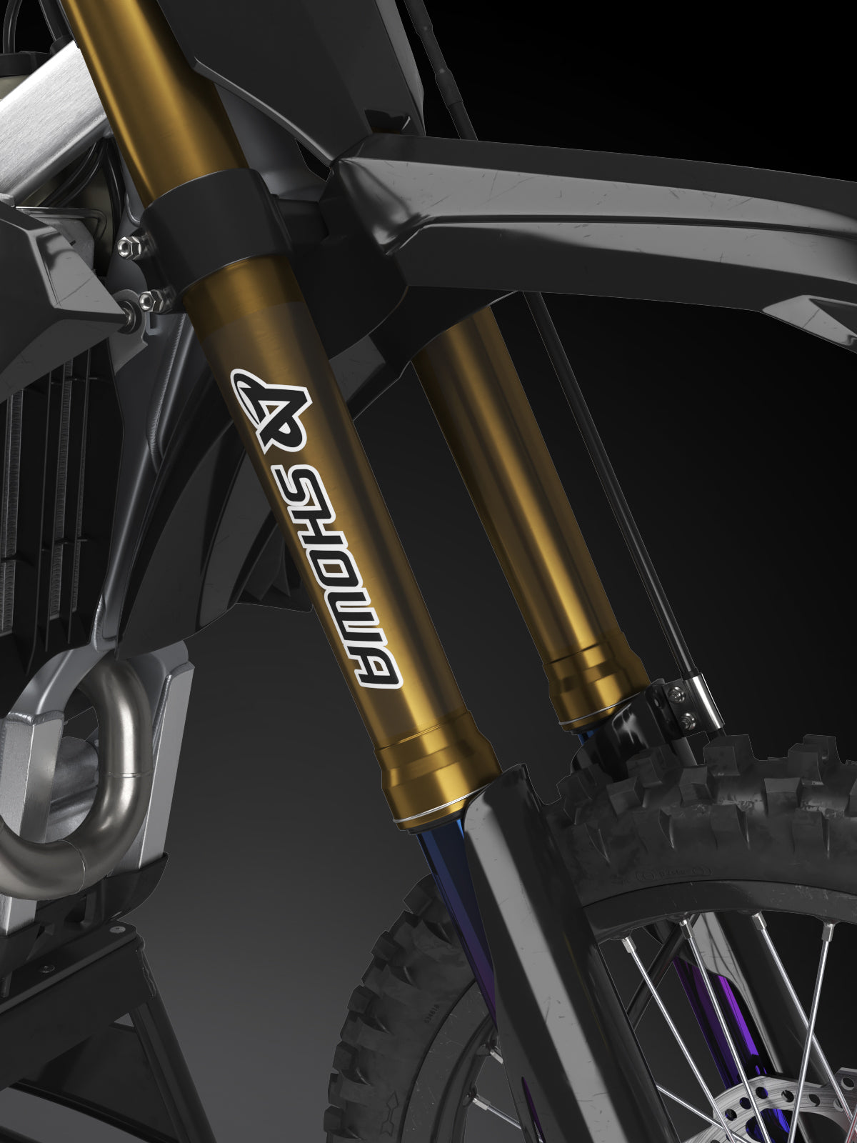 SHOWA Logo - Fork Wrap (Pair)