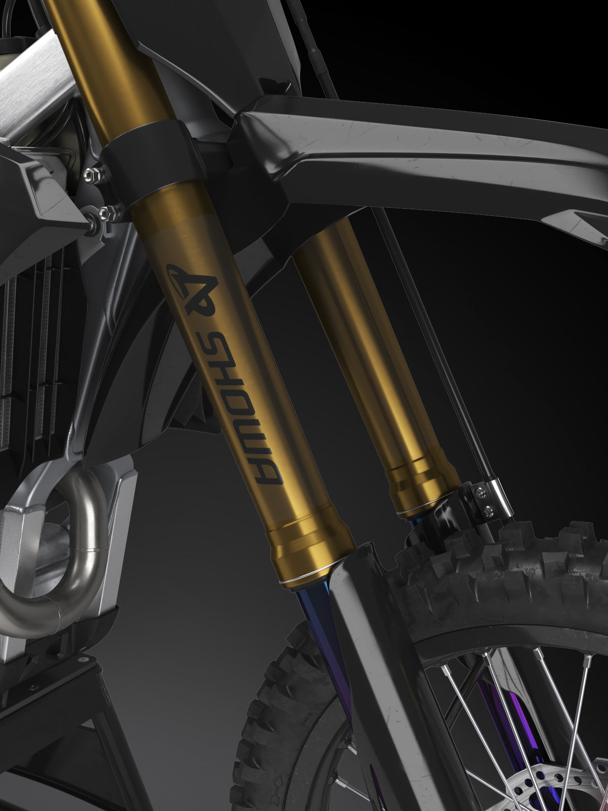 SHOWA Logo - Fork Wrap (Pair)